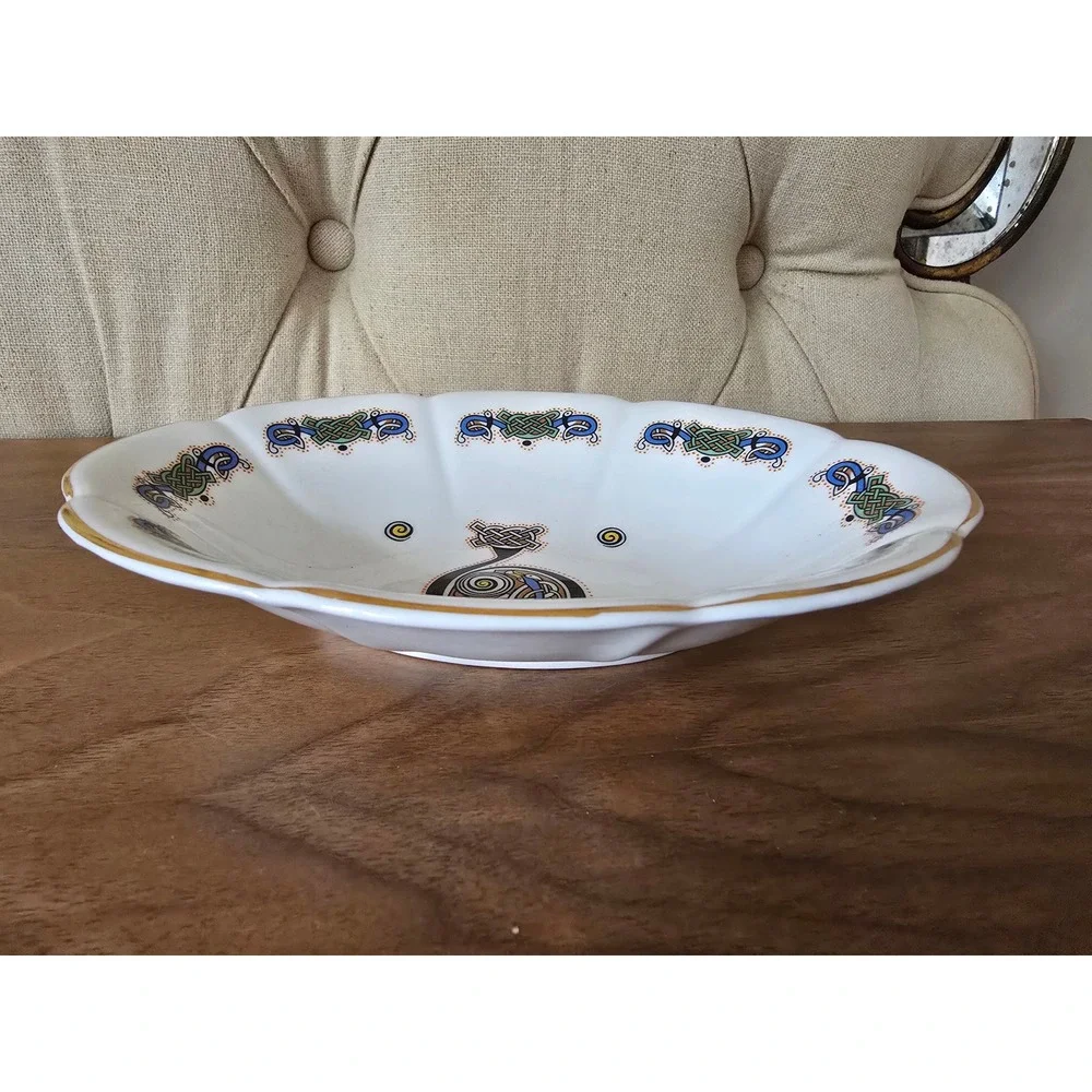 Royal Tara Galway Ireland Celtic knot porcelain dish